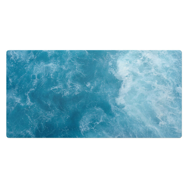 Duża podkładka ochronna na biurko Wzburzone fale oceanu