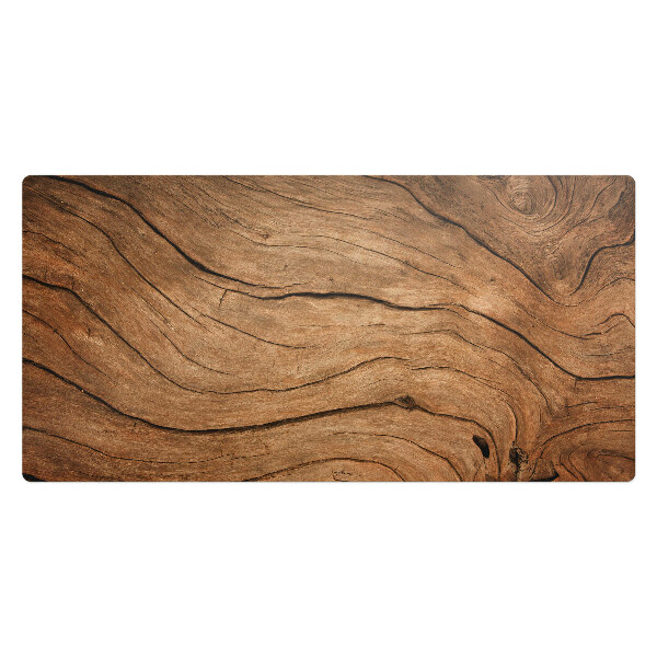 Podkładka na całe biurko Drewniane słoje