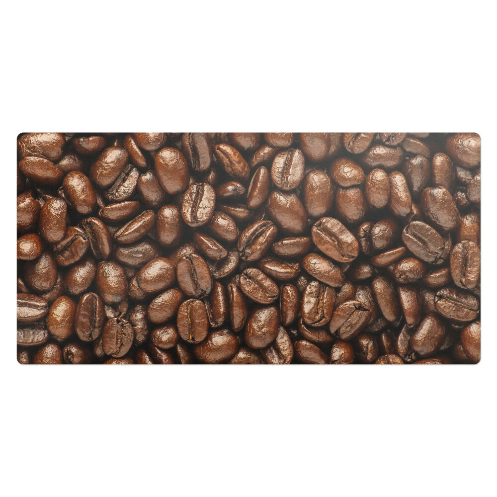 Podkładki na całe biurko Ziarna kawy w zbliżeniu