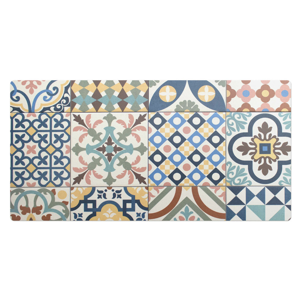 Podkładka na biurko Kafelki retro wzory