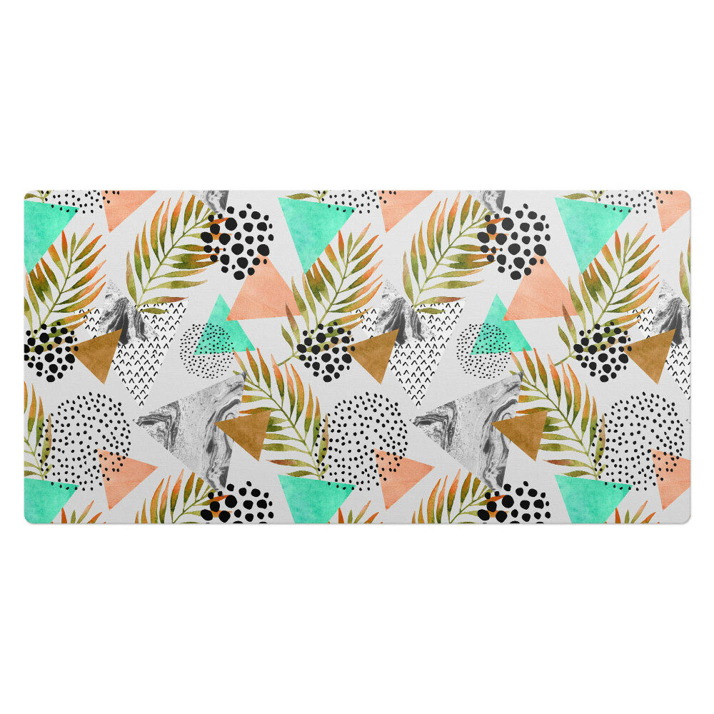 Podkładka na biurko Geometryczne liście