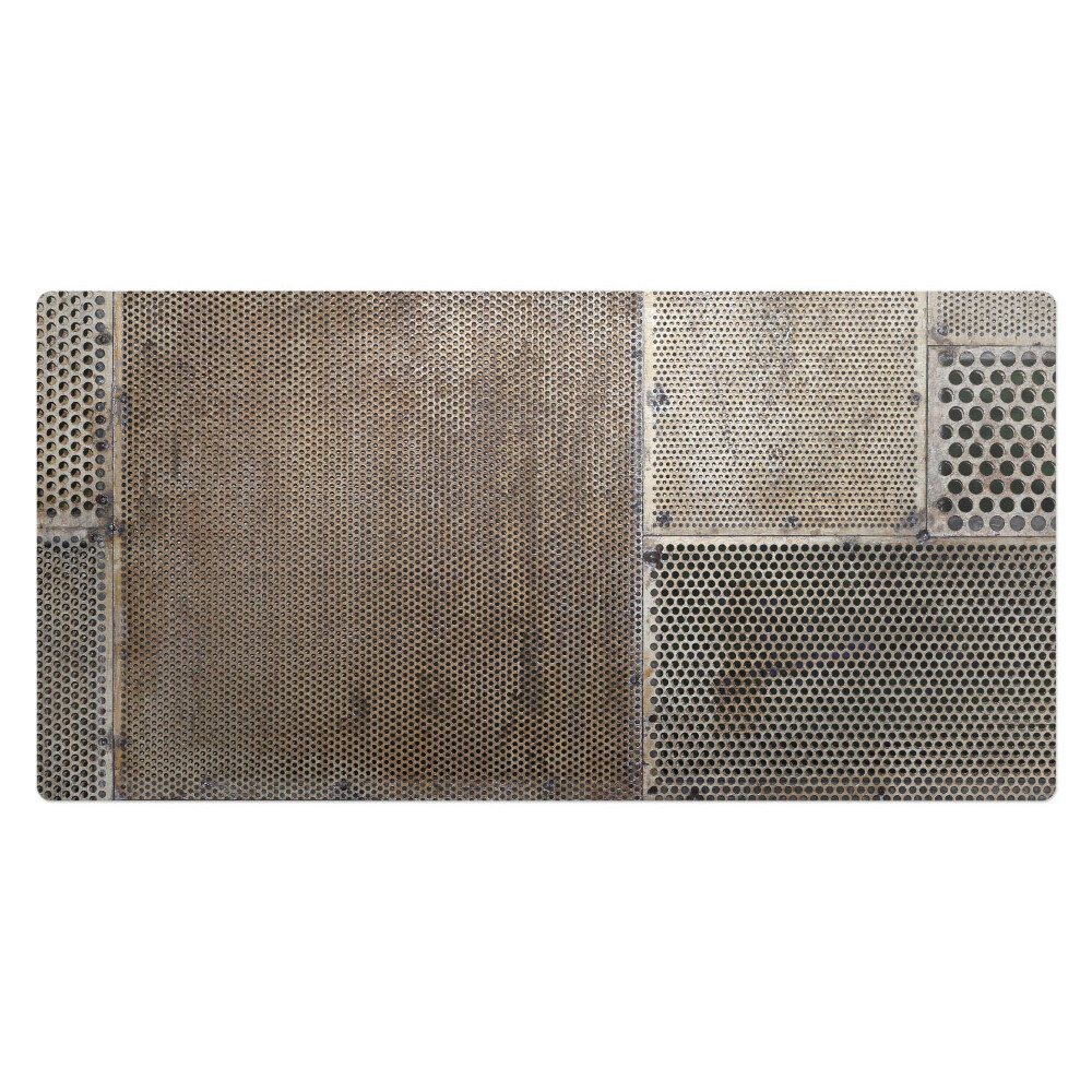 Duża podkładka ochronna na biurko Metalowe perforacje