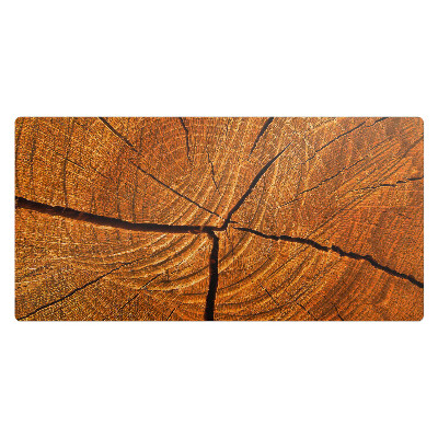 Mata ochronna na biurko Słoje drewna