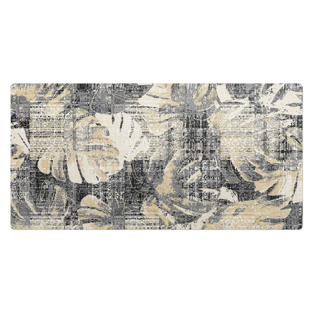 Mata ochronna na biurko Liście retro vintage