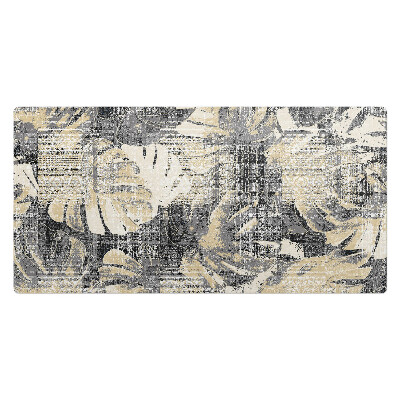 Mata ochronna na biurko Liście retro vintage