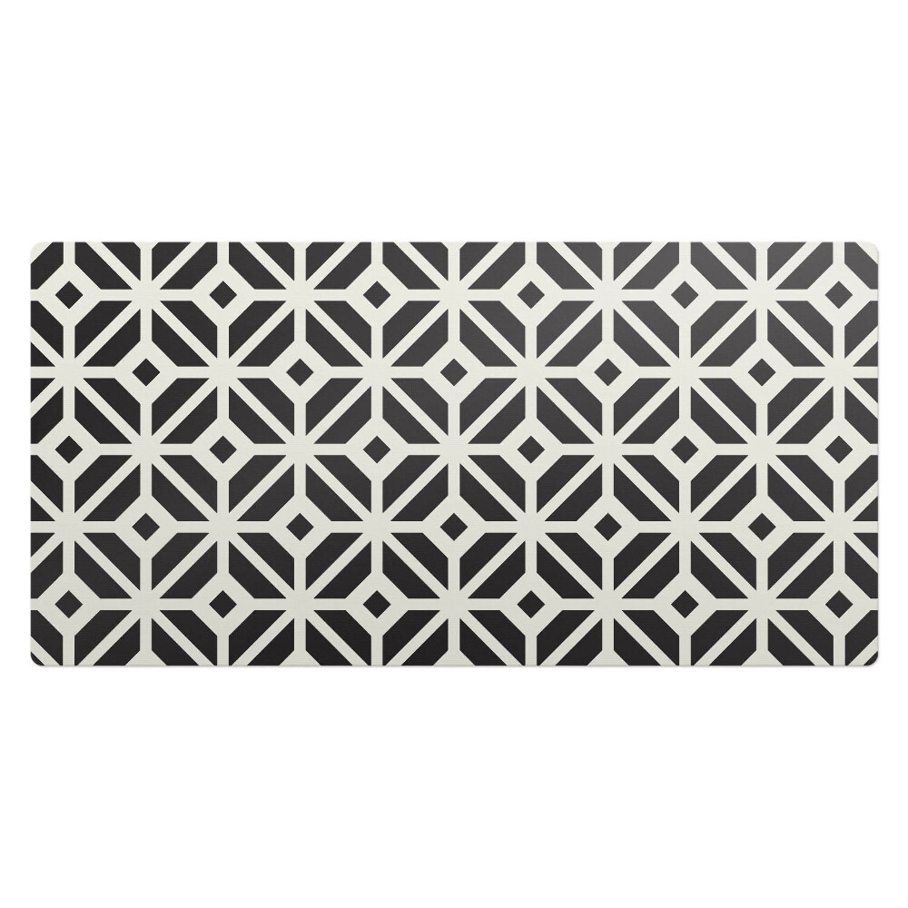 Podkładki na całe biurko Geometryczny wzór retro