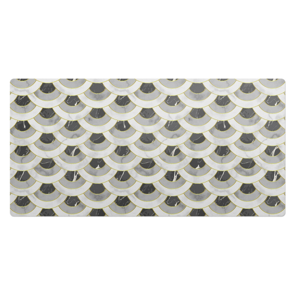 Podkładka na całe biurko Łuski marmurowe