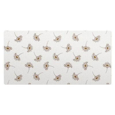 Duża podkładka ochronna na biurko Kwiatowy wzór retro