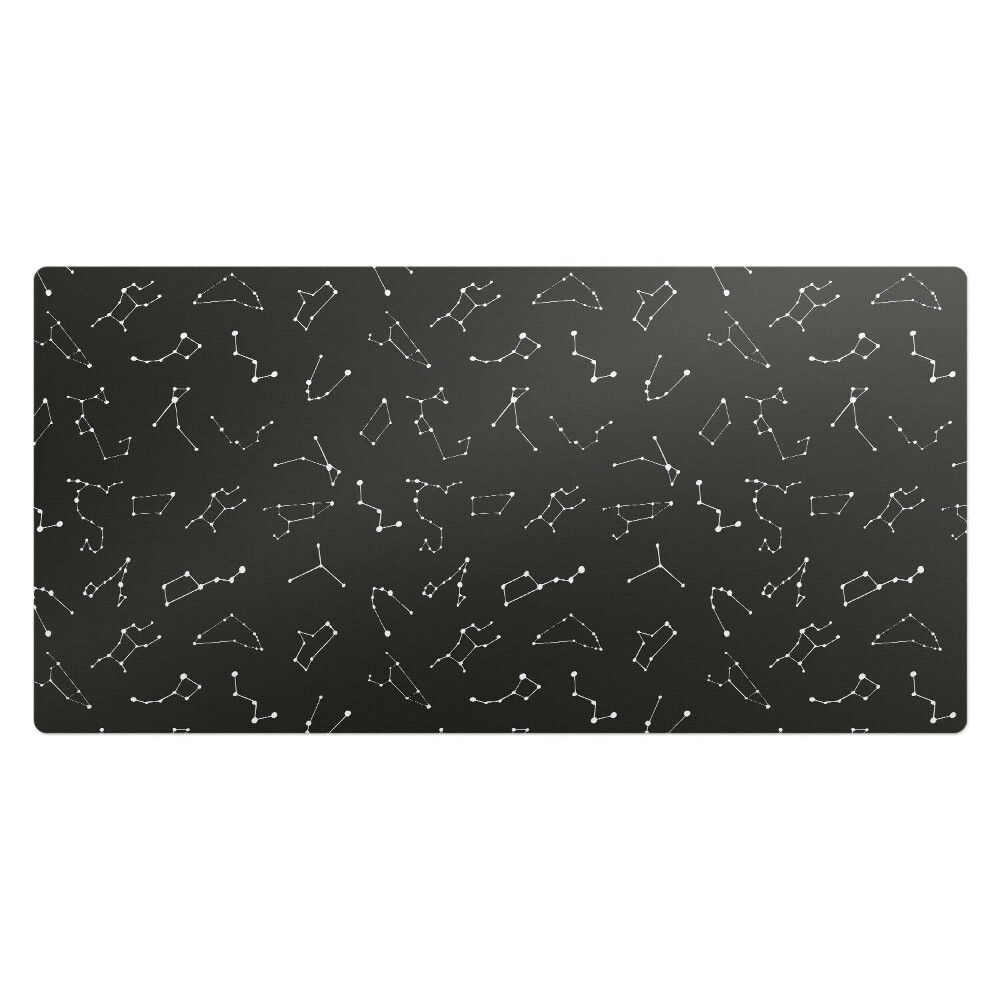 Mata na biurko Wzór gwiazdozbiorów