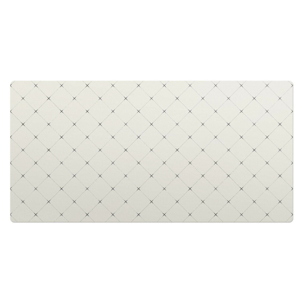 Duża podkładka na biurko dla dzieci Siatka rombów