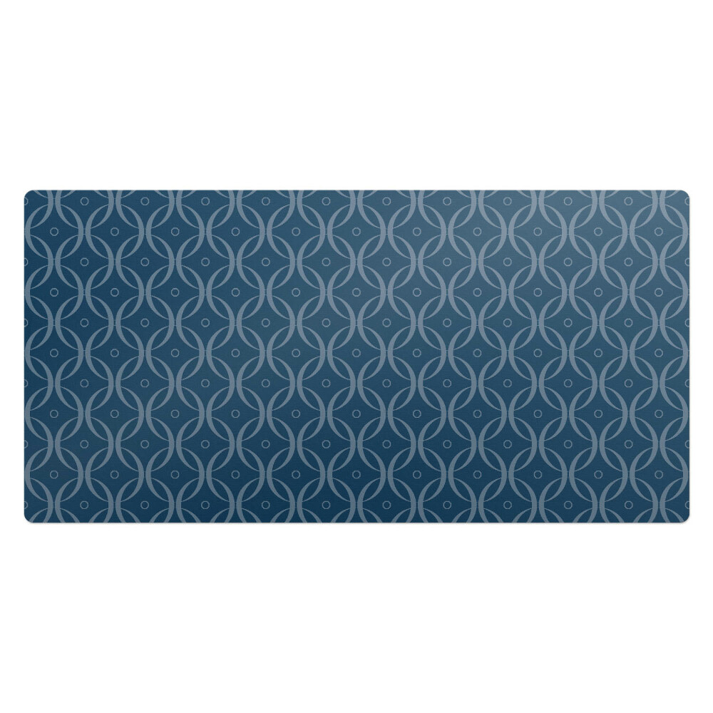 Mata na biurko Geometryczny wzór