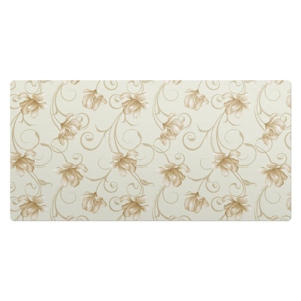 Podkład ochronny na biurko Kwiatowy ornament