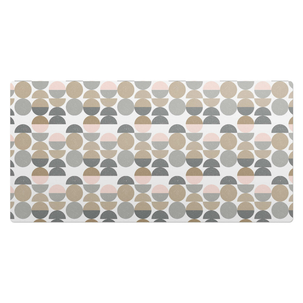 Mata ochronna na biurko Geometryczne półkola