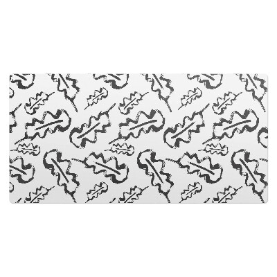 Podkładka na całe biurko Liście w abstrakcji