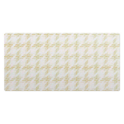 Mata na biurko Jodełka geometryczna