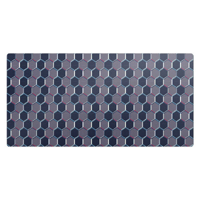 Duża podkładka na biurko dla dzieci Heksagonalna siatka