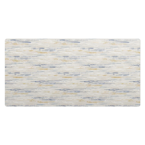 Mata na biurko Pastelowe poziome linie