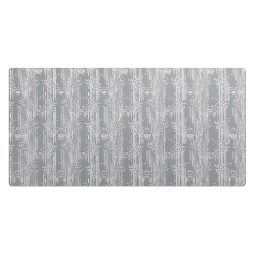 Duża podkładka ochronna na biurko Koncentryczne linie