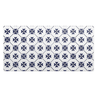 Mata na biurko Geometryczny wzór retro