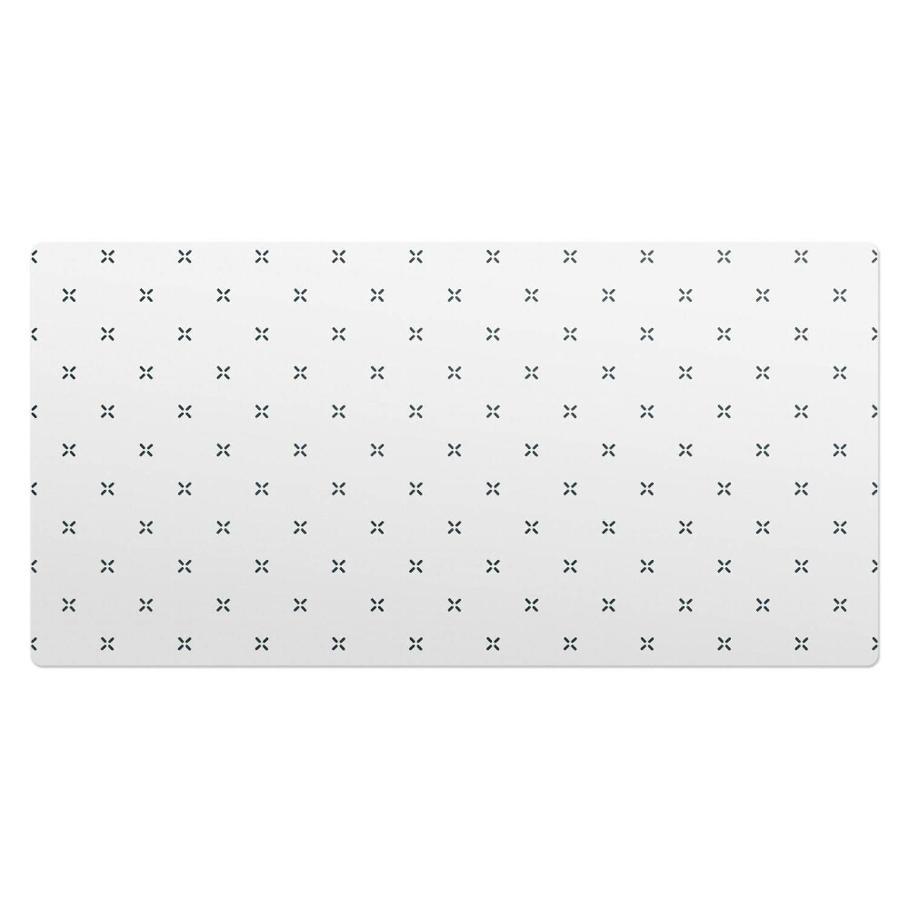 Duża podkładka na biurko Kropki w kratkę