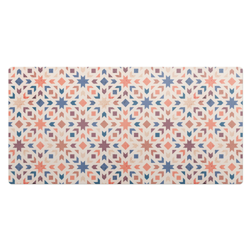 Duża podkładka na biurko dla dzieci Geometryczny wzór retro