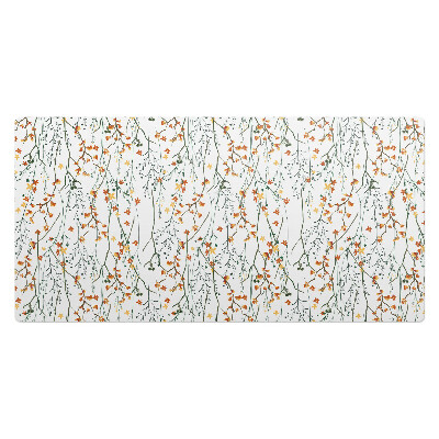 Duża podkładka ochronna na biurko Jesienne kwiaty gałązki
