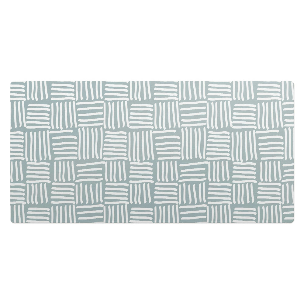 Mata ochronna na biurko Geometryczny wzór linii