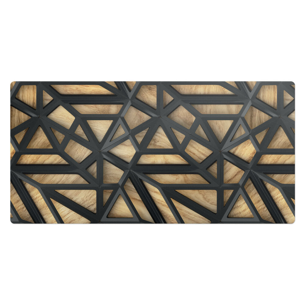 Duża podkładka na biurko Geometryczny wzór 3D