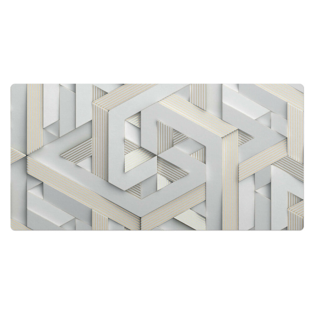 Mata ochronna na biurko Geometryczny splot