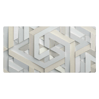 Mata ochronna na biurko Geometryczny splot