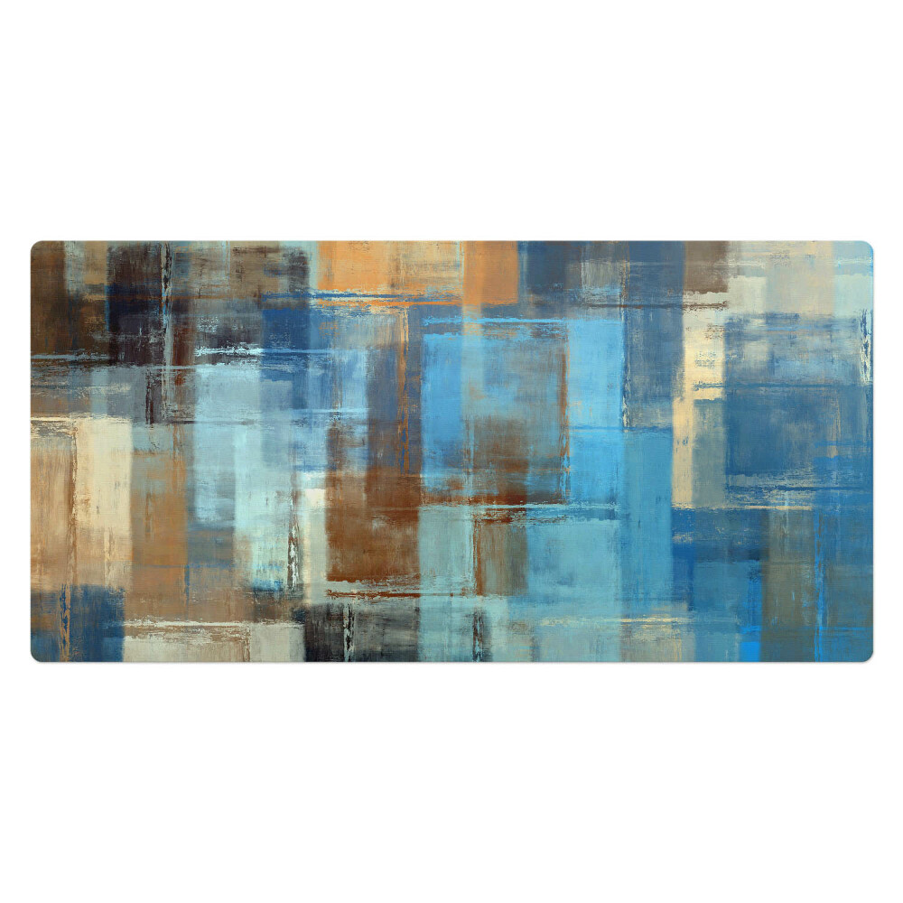 Mata na biurko Abstrakcyjne prostokąty