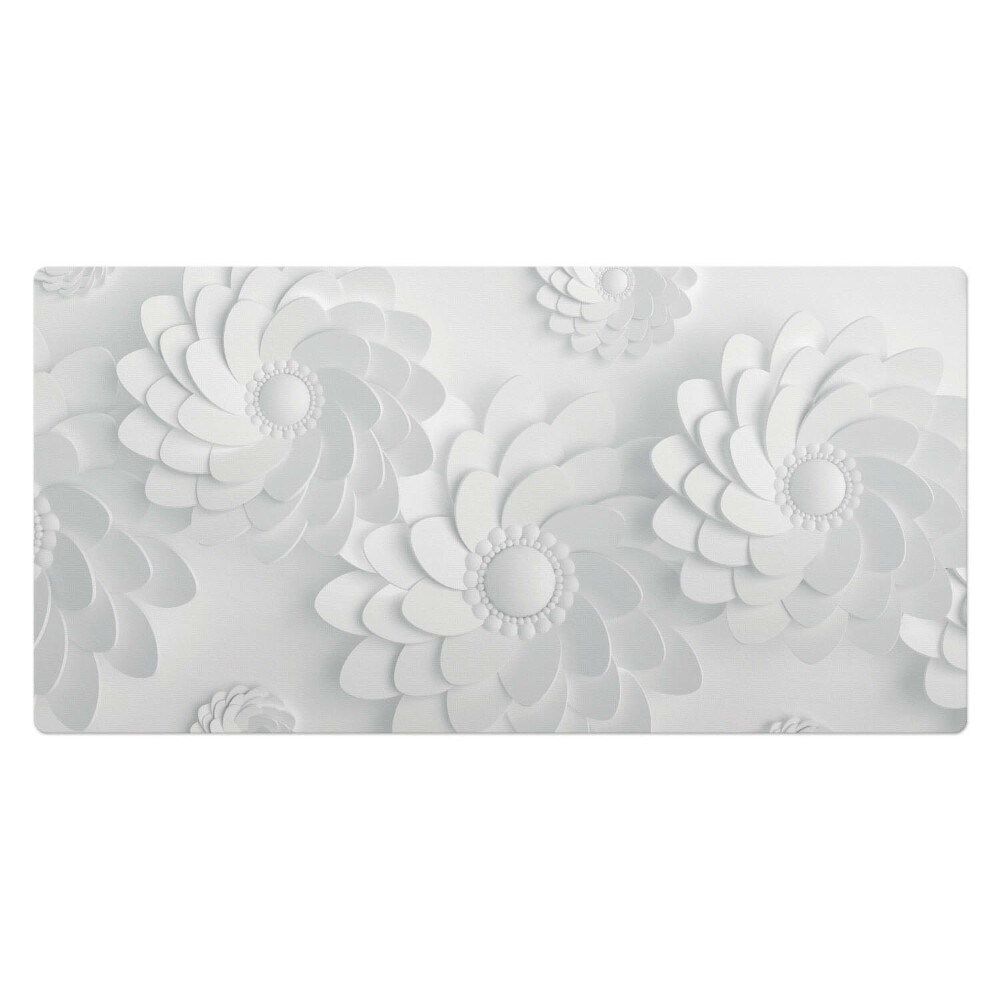 Duża podkładka ochronna na biurko Kwiatowe spirale