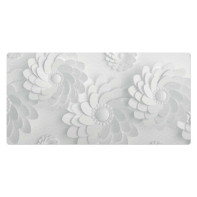 Duża podkładka ochronna na biurko Kwiatowe spirale