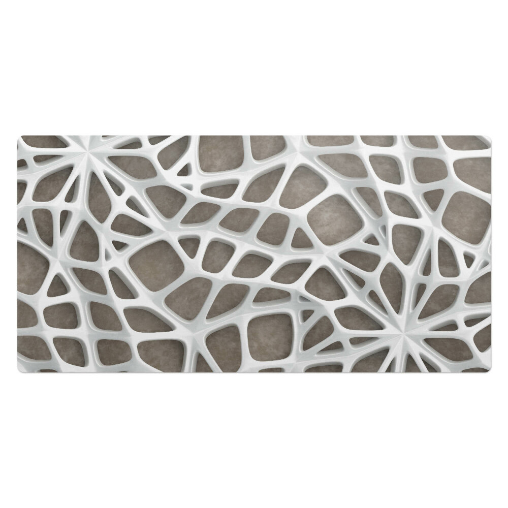 Duża podkładka ochronna na biurko Ażurowa struktura 3D