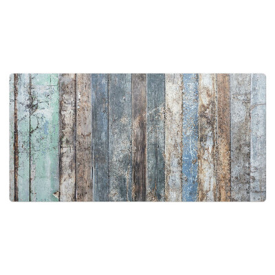 Duża podkładka na biurko dla dzieci Stare deski vintage