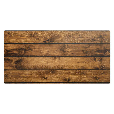 Mata ochronna na biurko Drewniane deski rustykalne