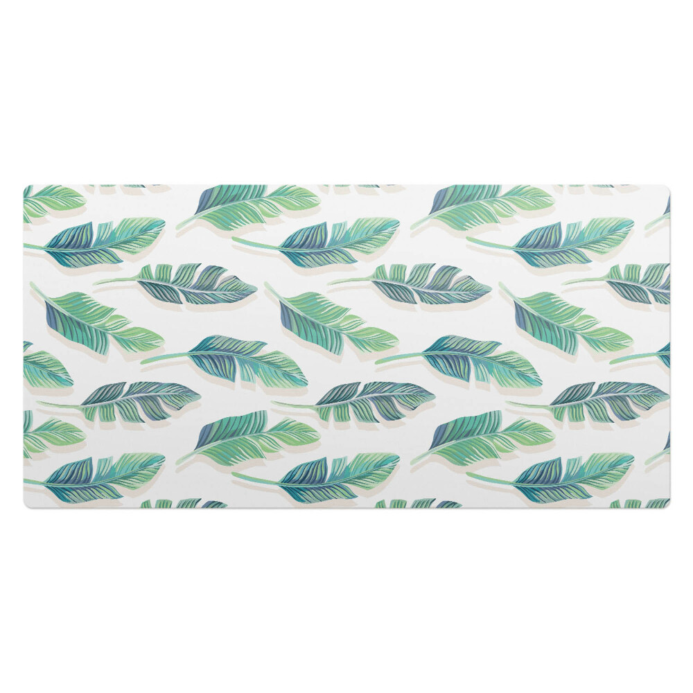 Mata na biurko Liście tropikalne