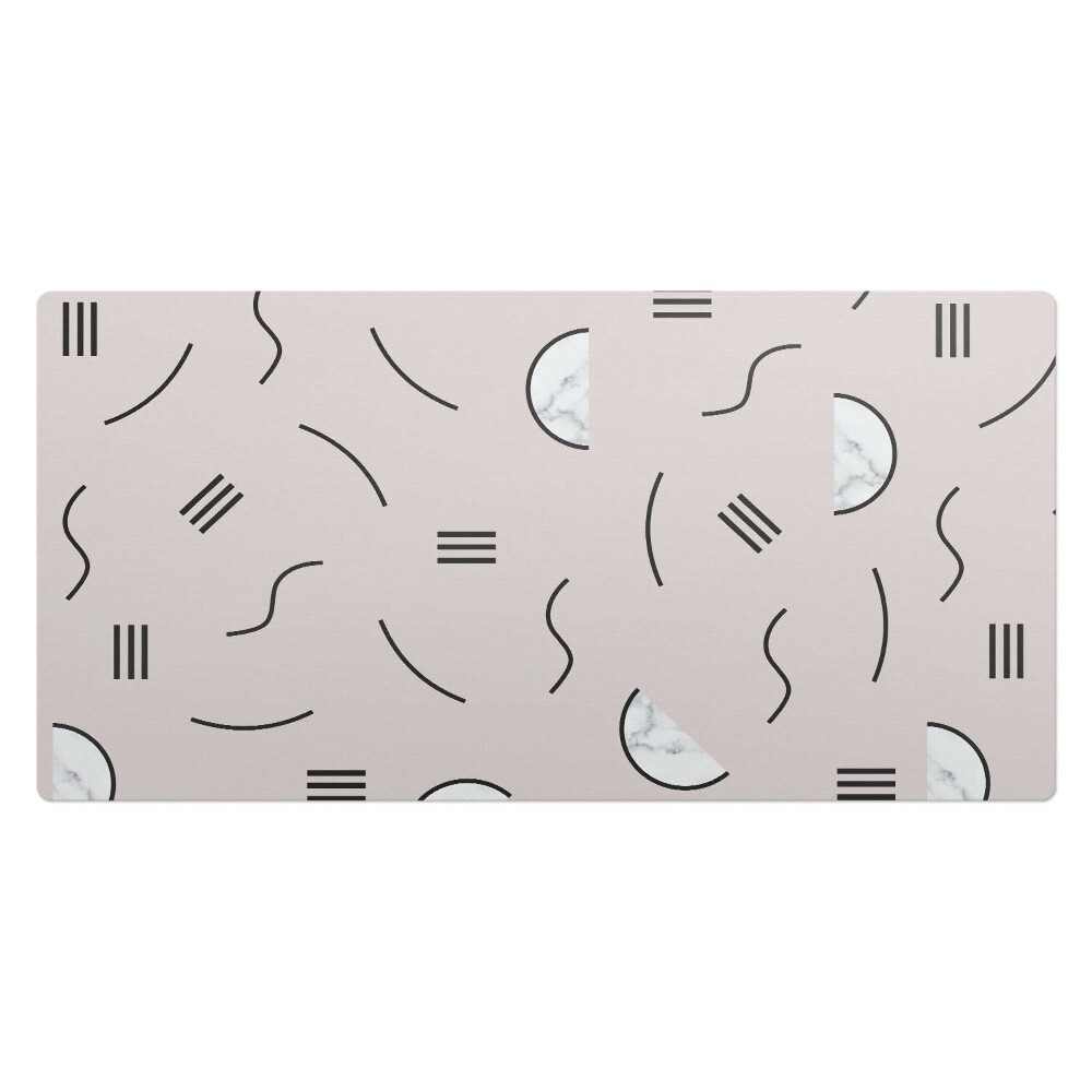 Duża podkładka na biurko dla dzieci Geometryczny wzór