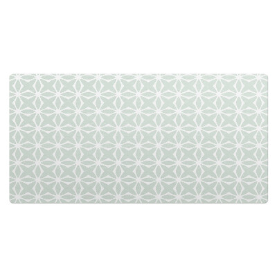 Duża podkładka na biurko dla dzieci Geometryczny wzór kwiatowy