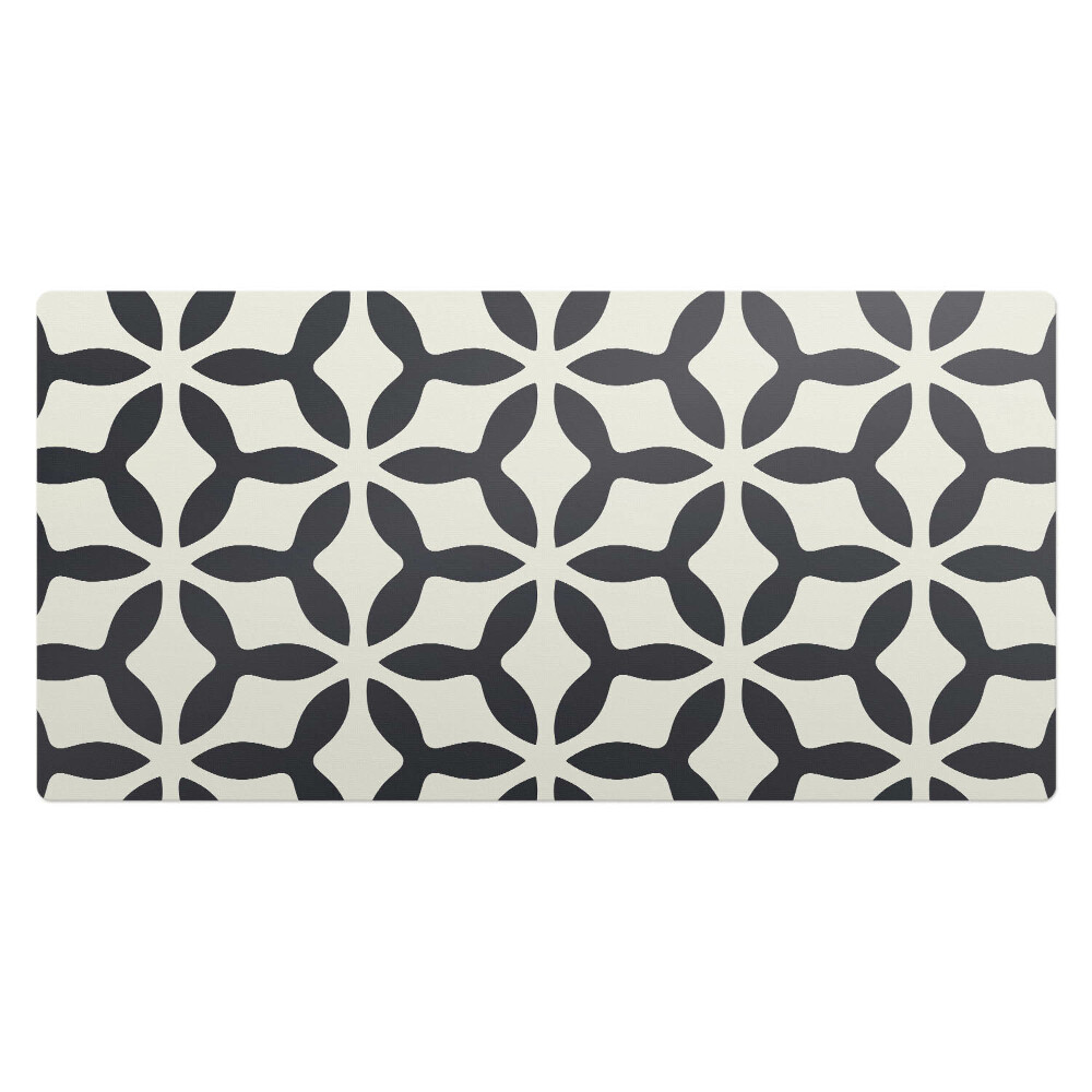 Duża podkładka na biurko dla dzieci Geometryczny wzór kwiatowy