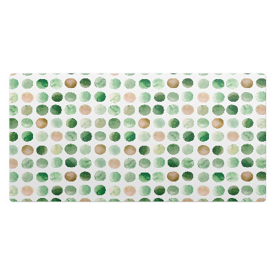 Duża podkładka na biurko dla dzieci Akwarelowe kropki