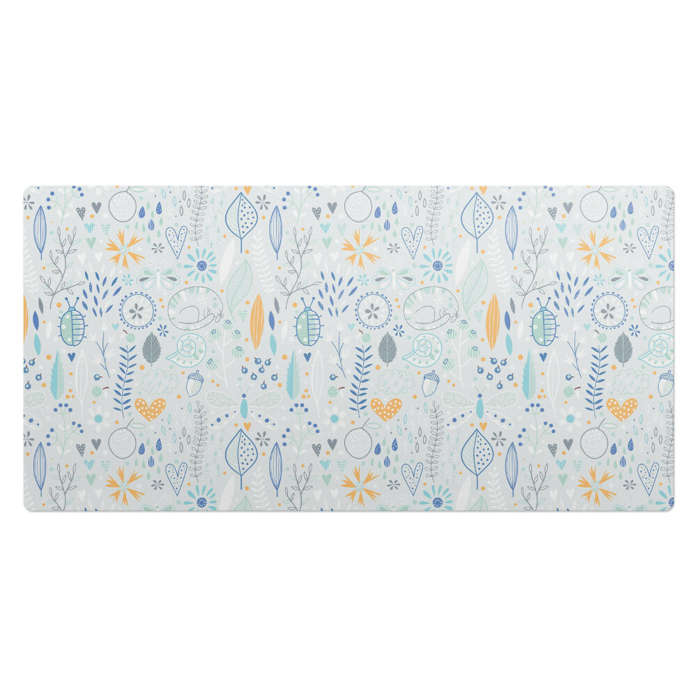 Podkład ochronny na biurko Delikatny wzór natury