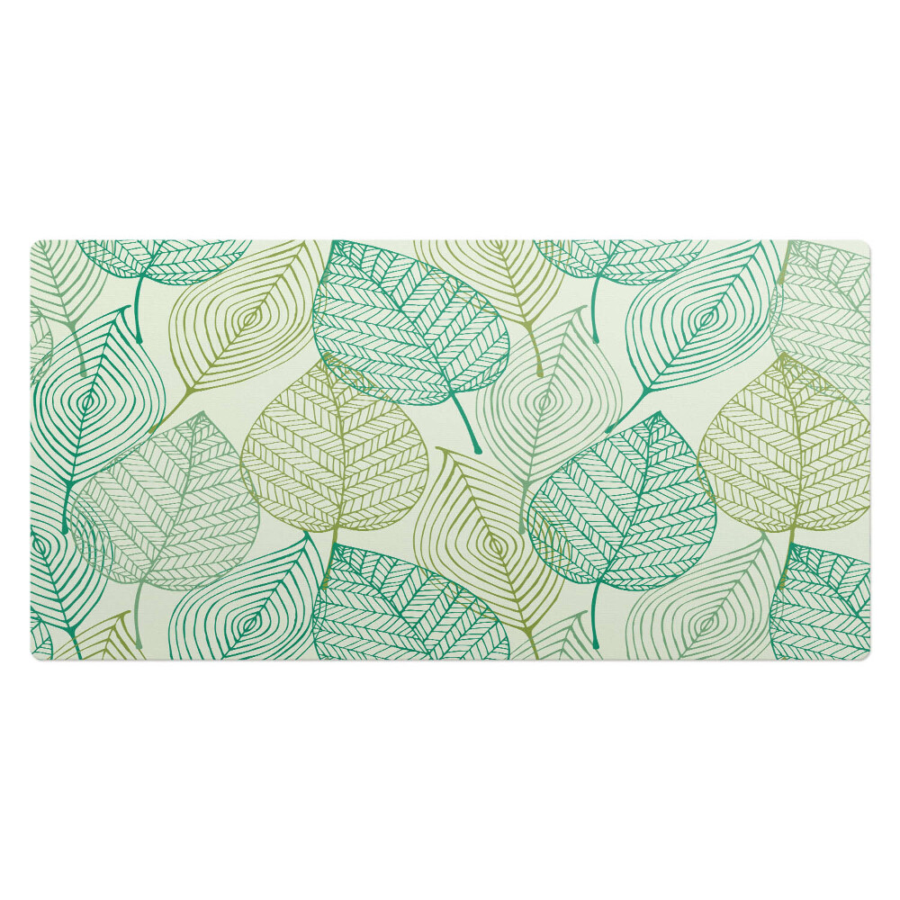 Podkładka na biurko Liście we wzory