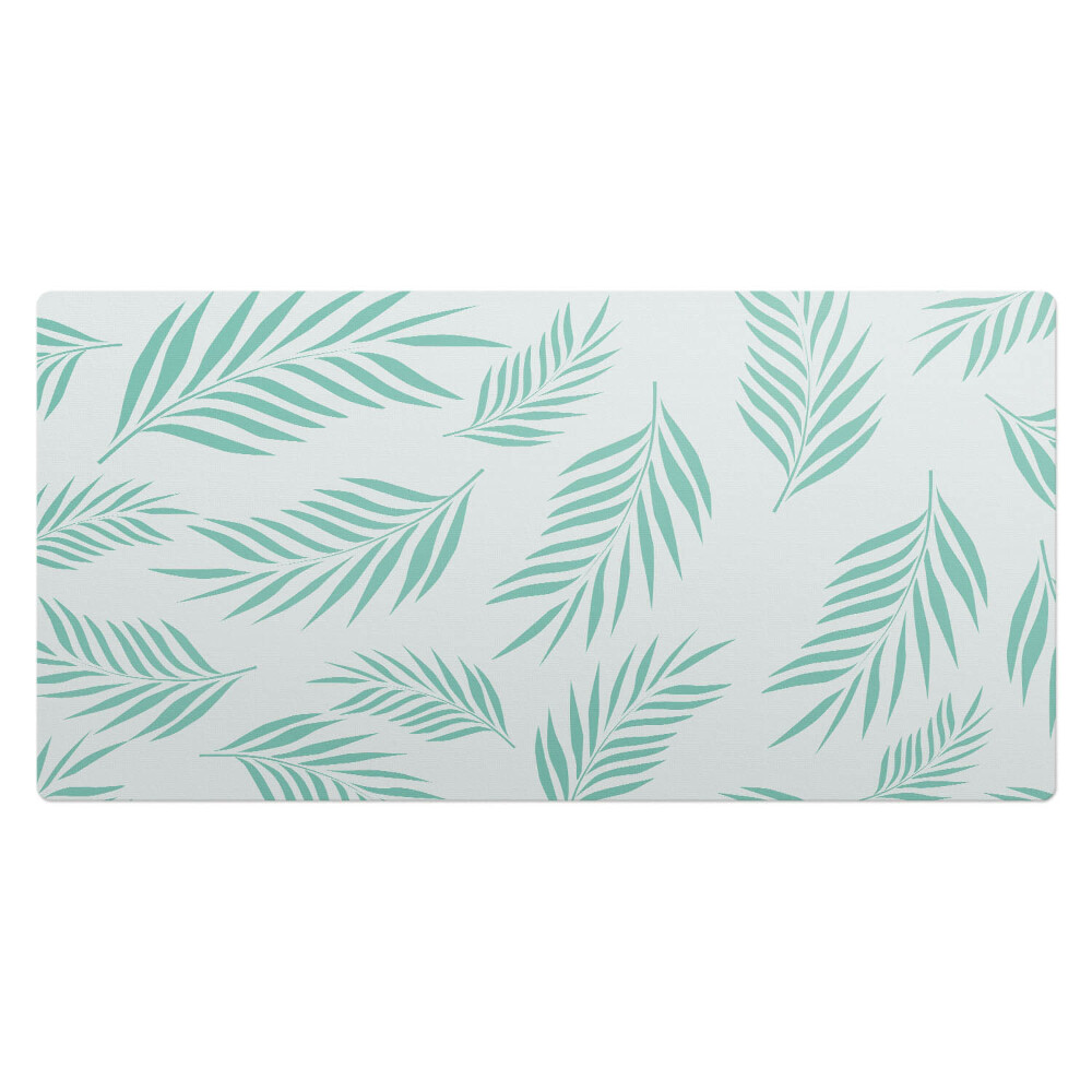 Mata na biurko Liście palmowe wzór