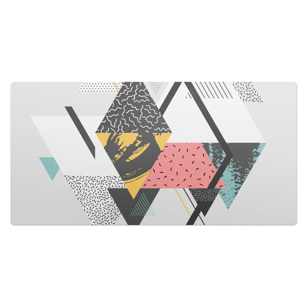 Mata na biurko Geometryczne trójkąty