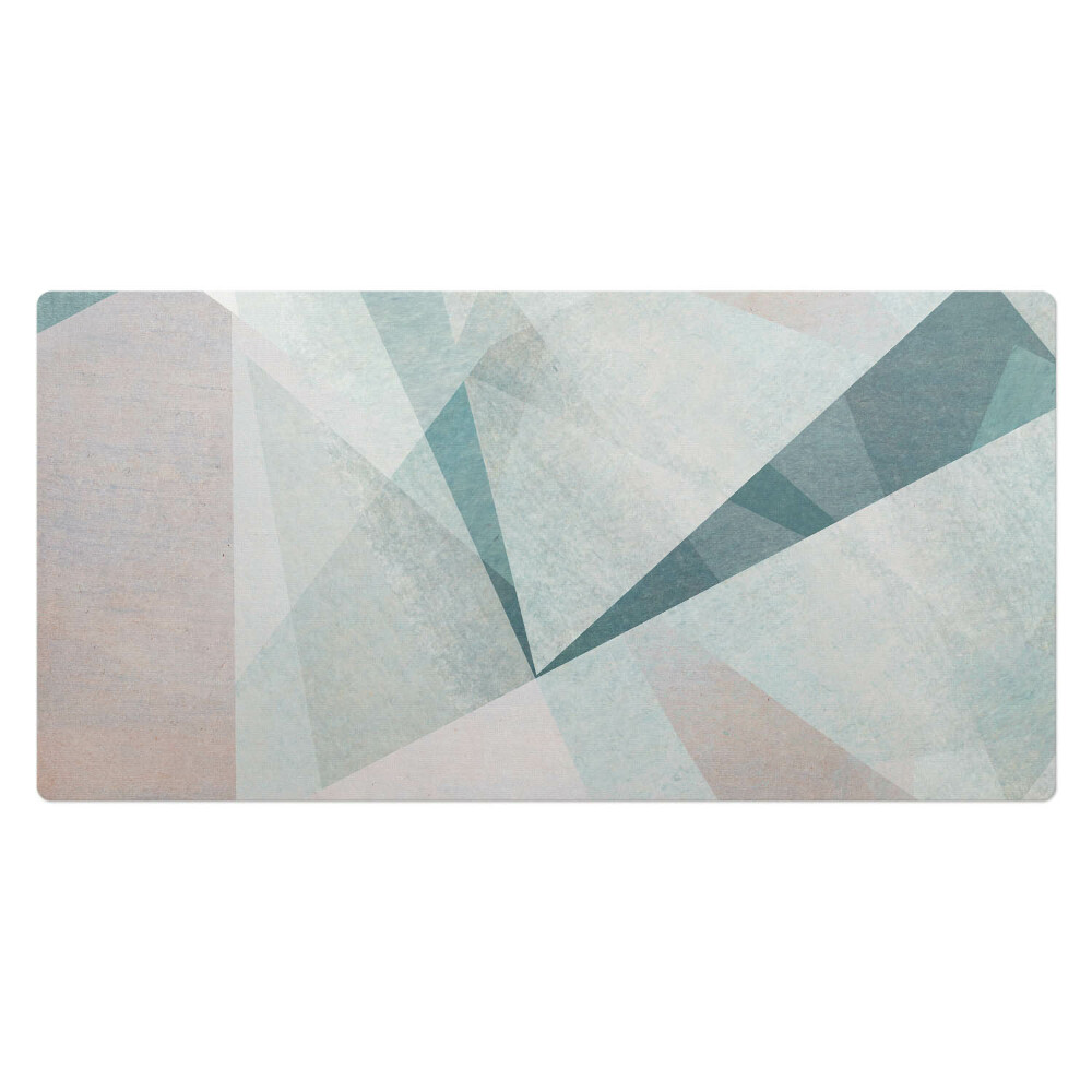 Mata na biurko Geometryczne kształty