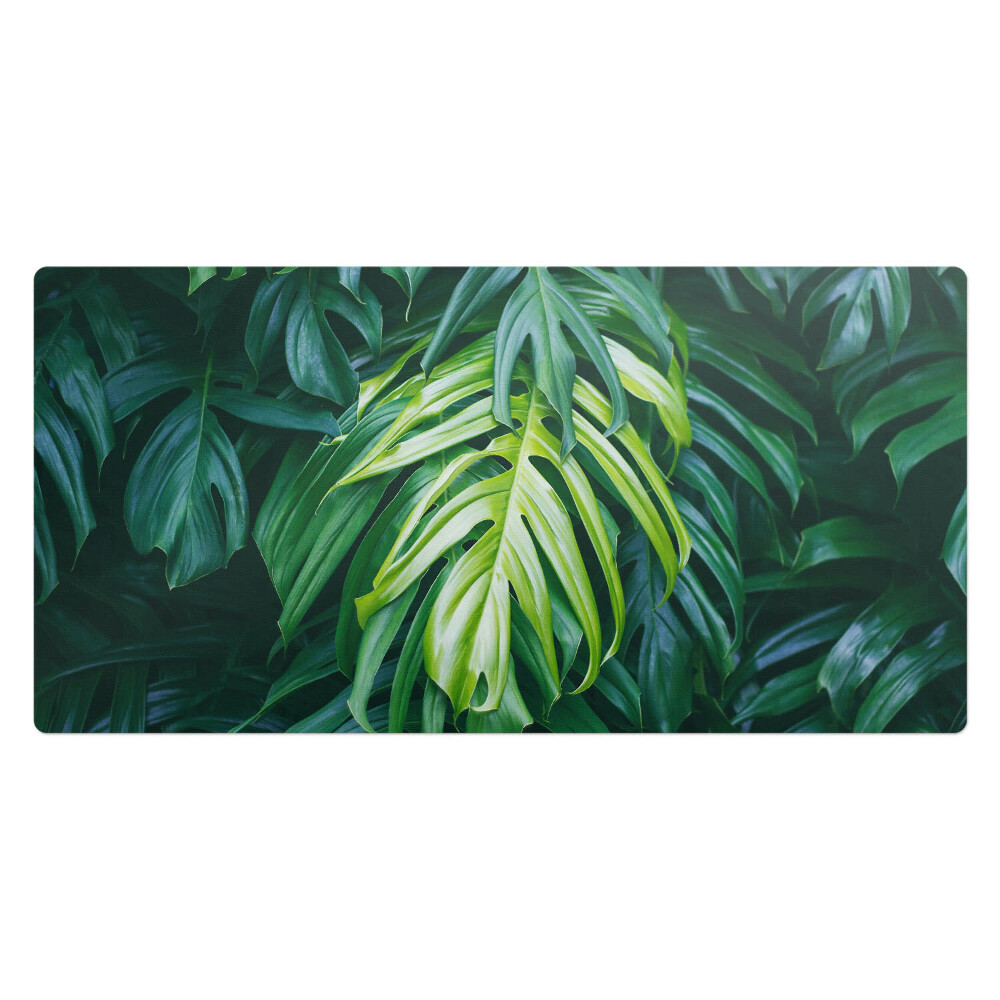 Podkładka na całe biurko Tropikalne liście