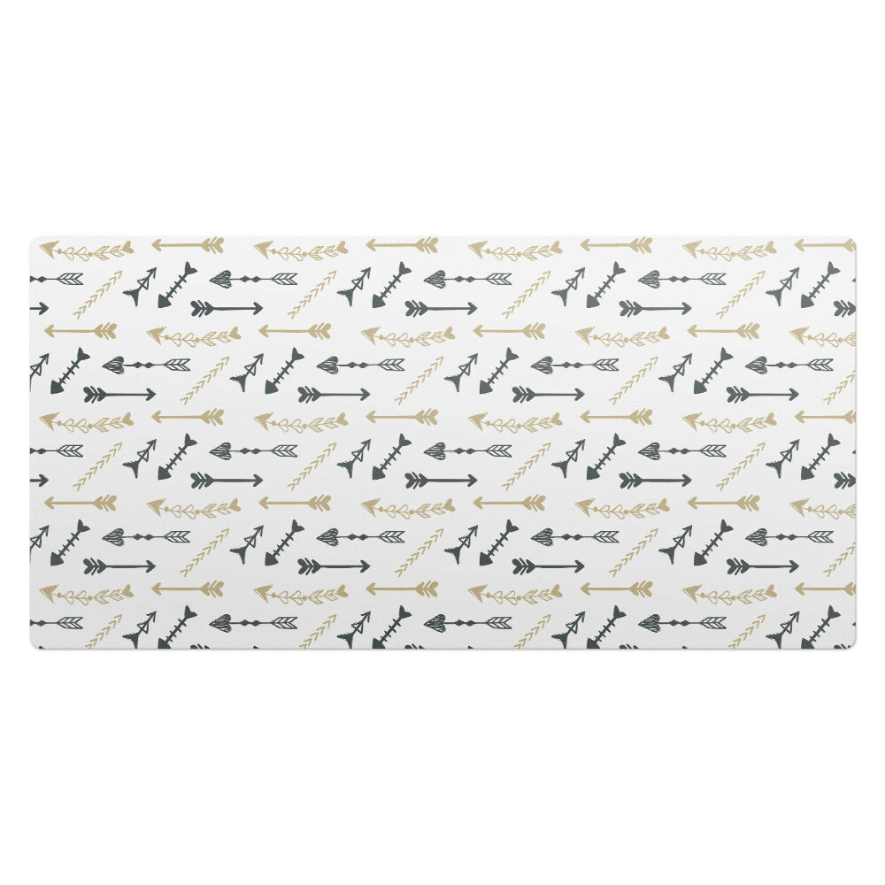 Mata na biurko Wzór z strzałkami