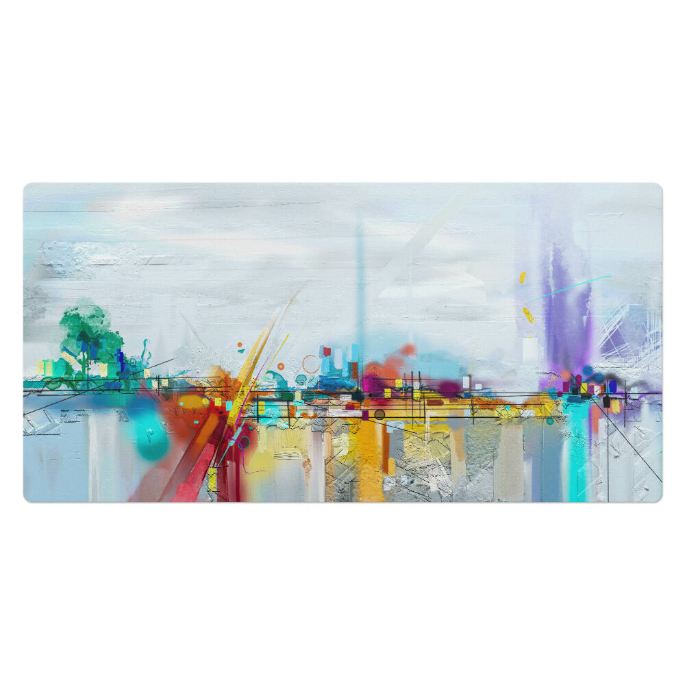 Duża podkładka ochronna na biurko Abstrakcyjny pejzaż