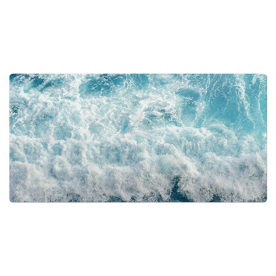 Mata ochronna na biurko Morskie fale w ruchu